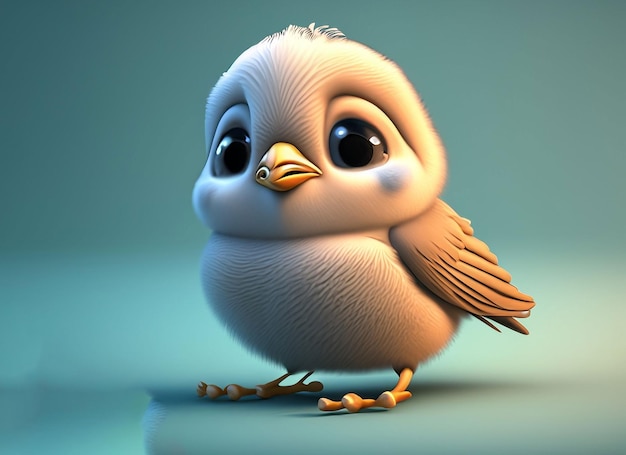 3d cute baby animal