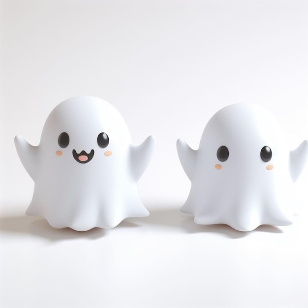 3D милый призрак Хэллоуина