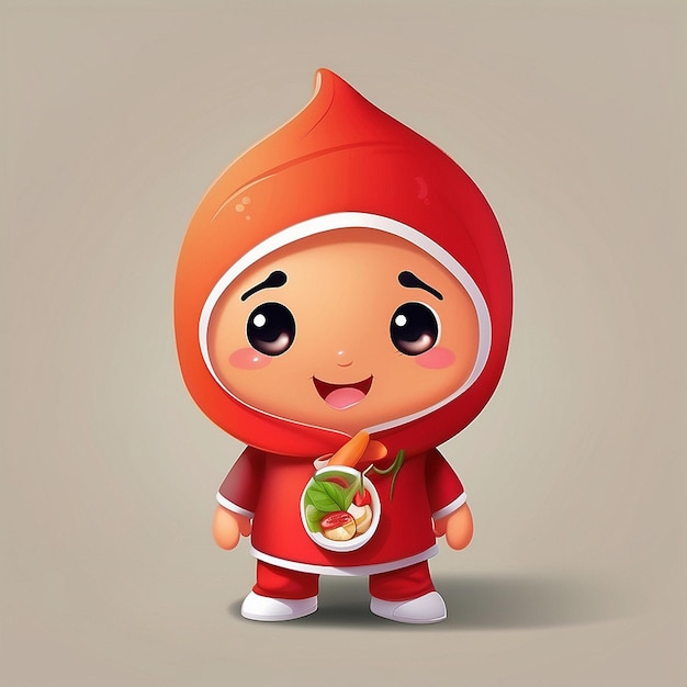 3D cute Tomyam character