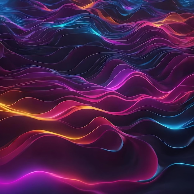 3d data flow concept smooth weave technology background technology background and wallpaper