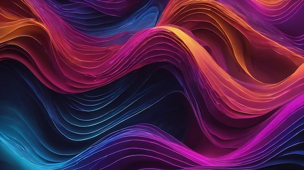 3d data flow concept smooth weave technology background technology background and wallpaper