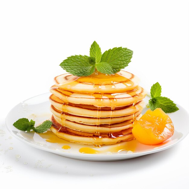 3D Delicious Fresh Pancakes Voedselwoestijn