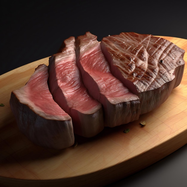 3D Design of Sirloin Steak