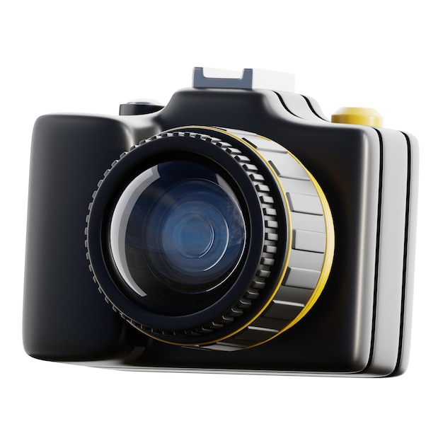 3D digitaal DSLR-camera fotomodel