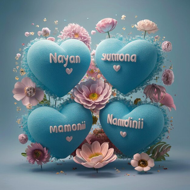 3d digital illustration featuring heart