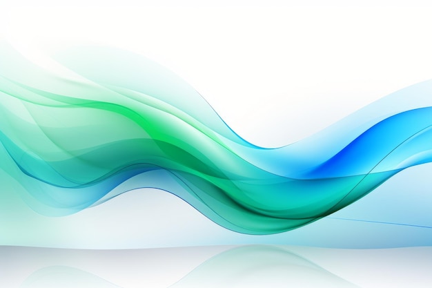 Foto illustrazione digitale 3d di modelli di onde sonore vibranti con linee di luce sfondo astratto blu w