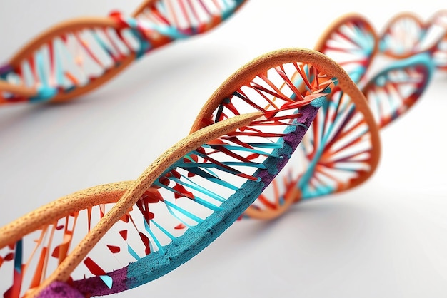 写真 3d dna ストロングを抽象的な背景に