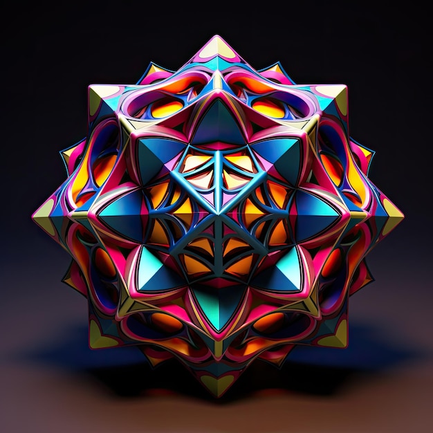 3D Dodecahedra Elegance