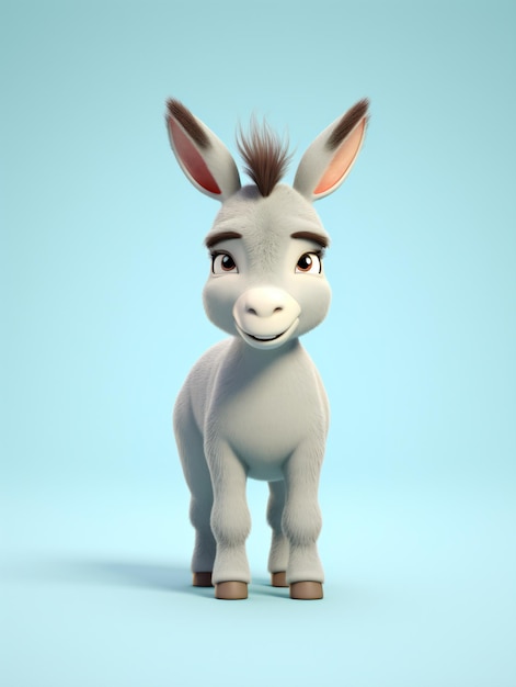 3d Donkey