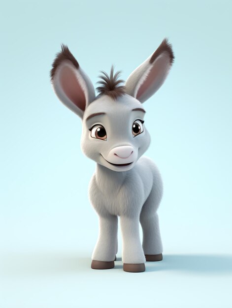 3d Donkey