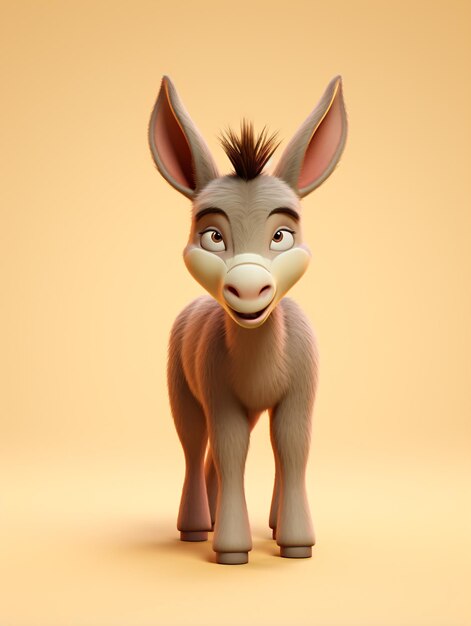 3d Donkey