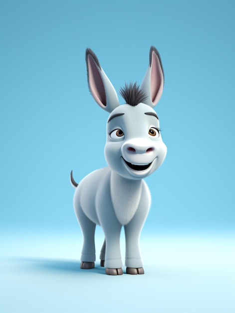 3d donkey