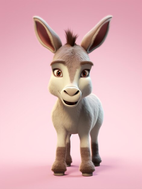 3d Donkey