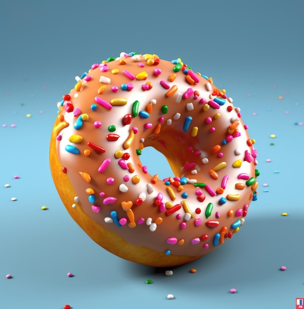 3d donut