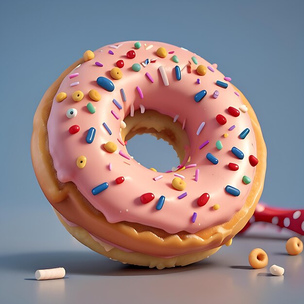 3d donut