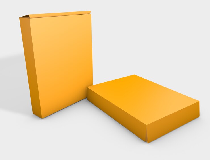 Foto 3d-doos mockup