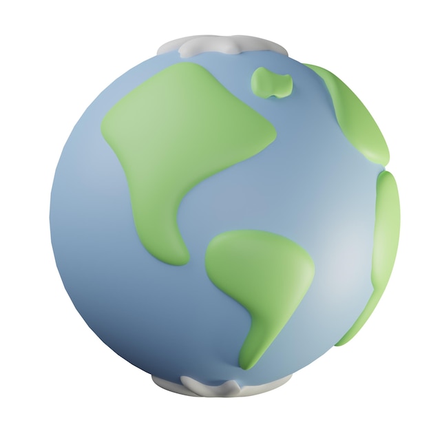 3D Earth Illustration