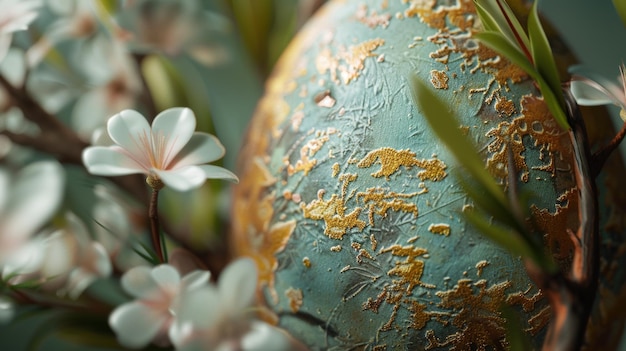 3d easter egg closeup