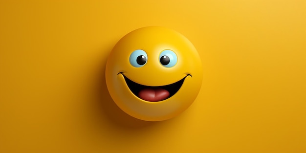 Photo 3d emoji background