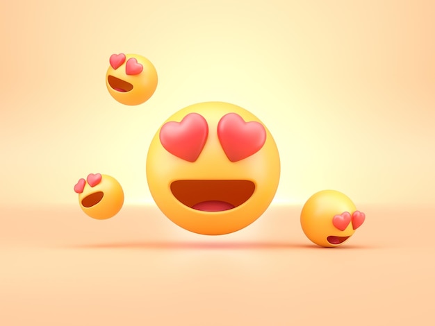 3D Emojis 3D render