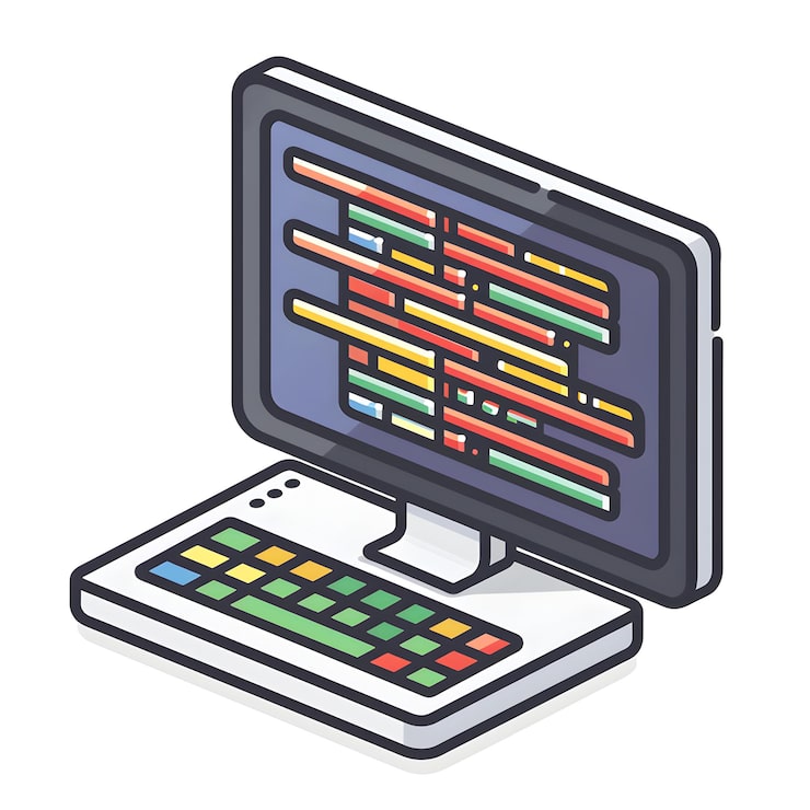 Photo 3d flat code snippets code branch icon for text graphics programming tools version control co