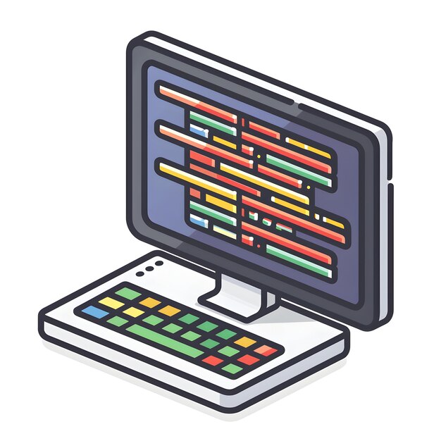 3D Flat Code Snippets Code Branch Icon voor Text Graphics Programming Tools Version Control Co.