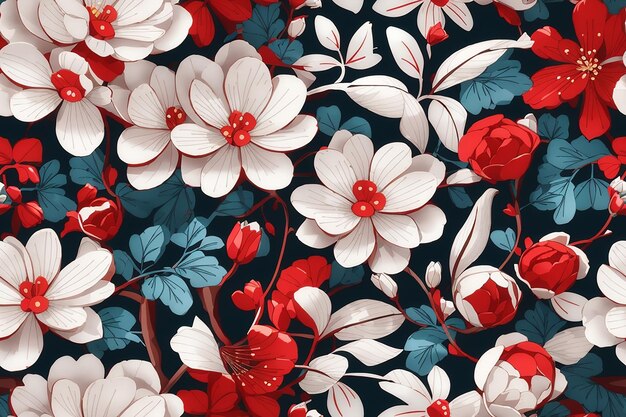 3d flower luxury background