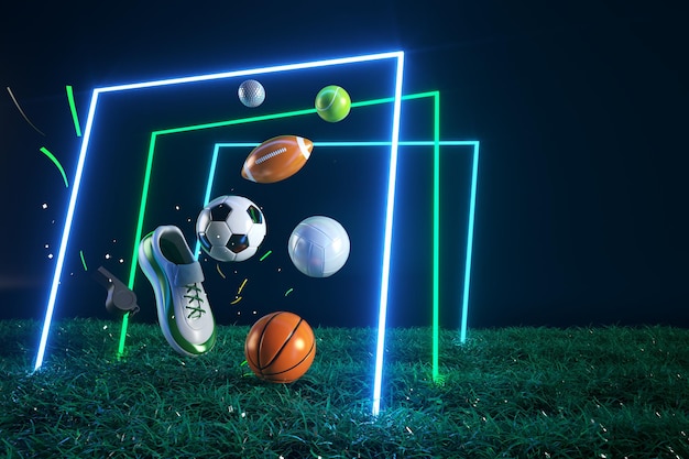 [Image: 3d-football-object-design-realistic-rend...0&semt=ais]