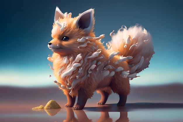 3d fox