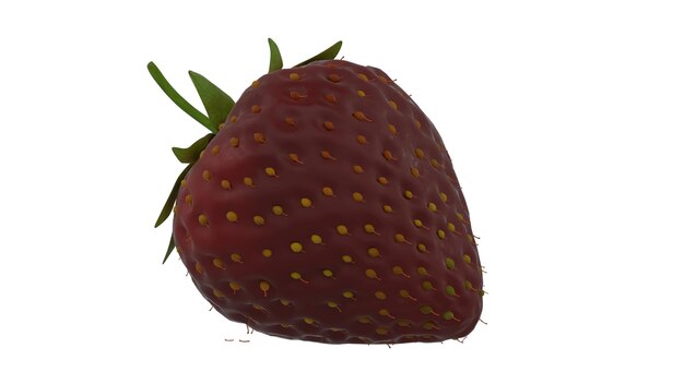 3D Fruit Without Backgrande