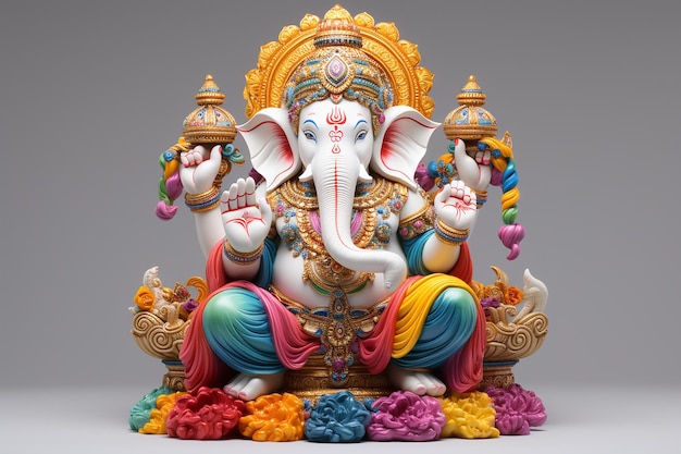 ガネーシャ ganpati staute3Dモデル