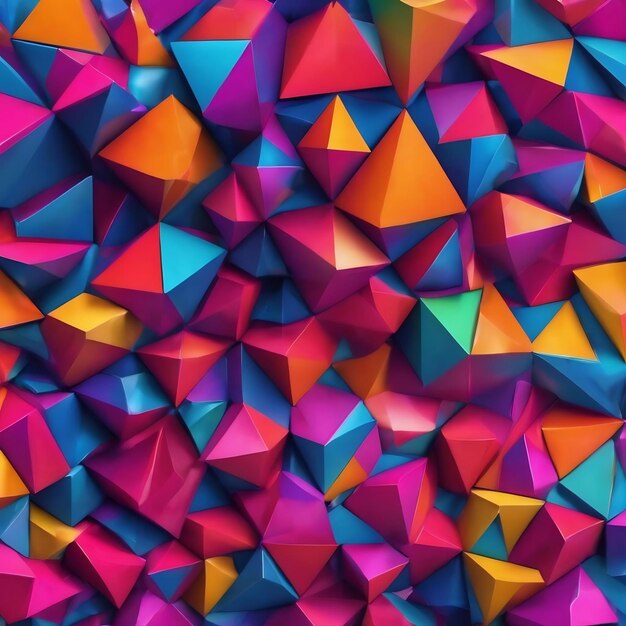 3d geometric abstract background