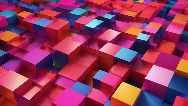 3d geometric abstract background