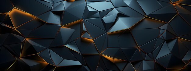 3d geometric black backgrounds fin the style of fragmented