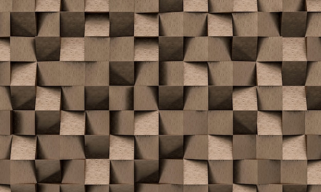 Photo 3d geometric leather background