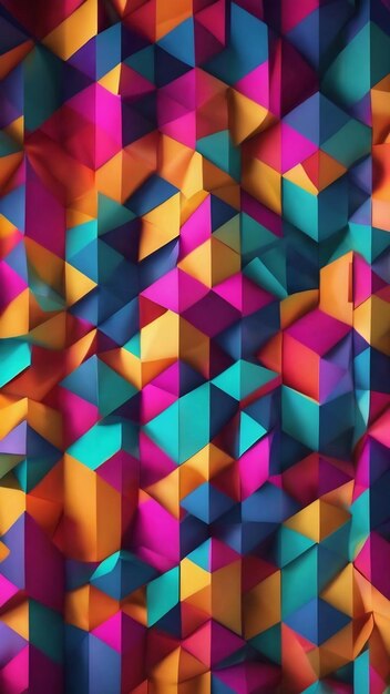 3d geometric pattern banner light and shadow abstraction background volumetric bright texture