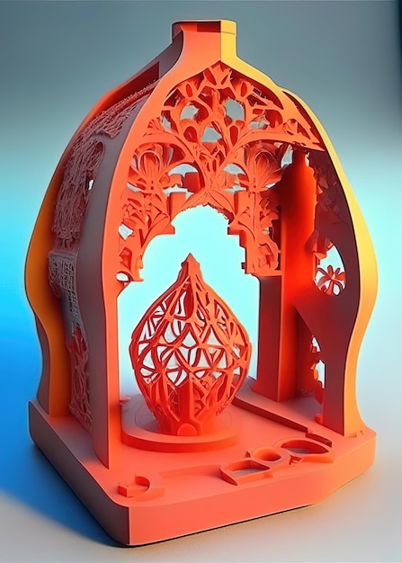 3D geprint product enkel object