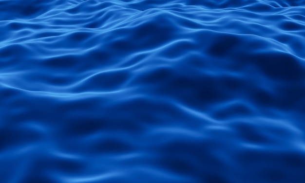 3D-gerenderde abstracte bluewave-achtergrond