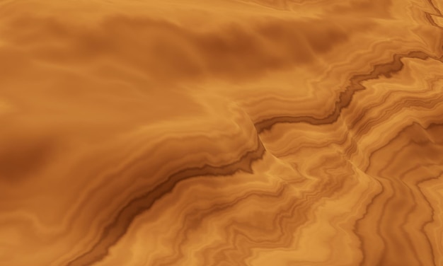 3D gesmolten abstracte verweerde gelaagde sedimentaire achtergrond