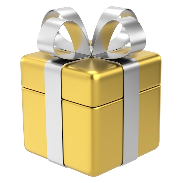 3D gift box 3D illustration