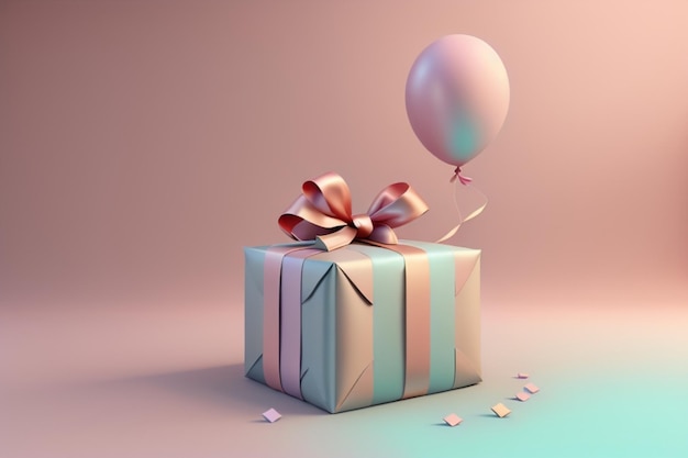 3D Gift box
