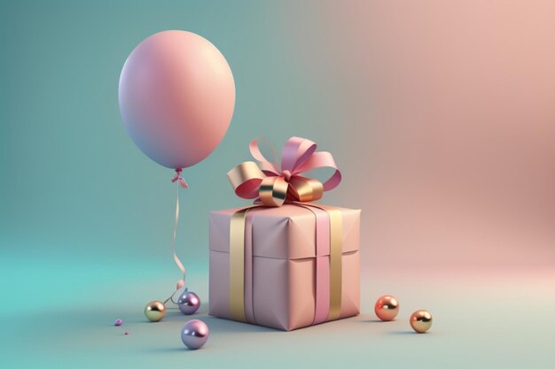 3D Gift box