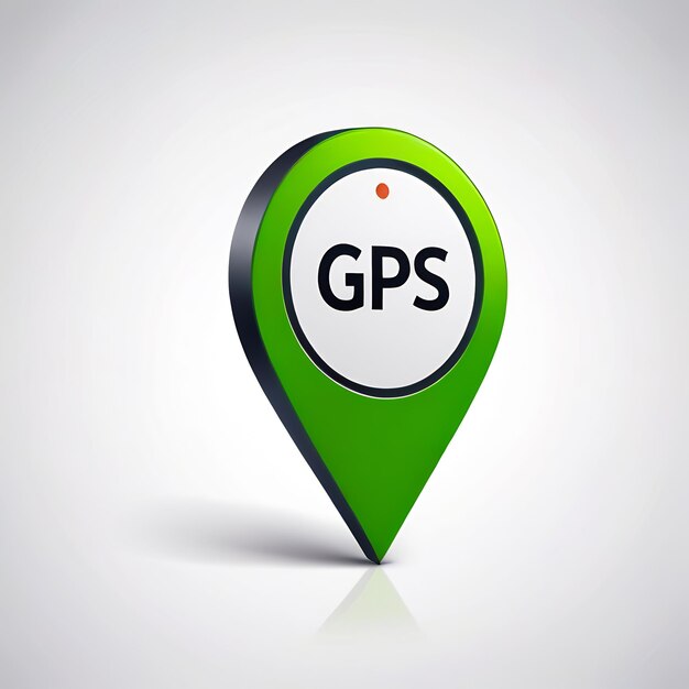 3d gps иконка штифтовый маркер местоположение карты указатели