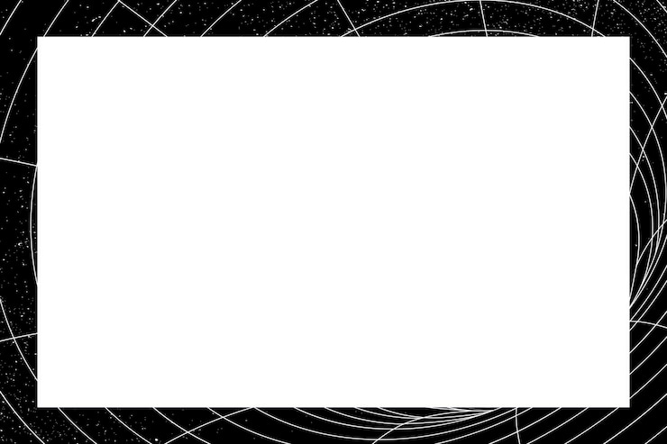 Photo 3d grid wormhole frame design element