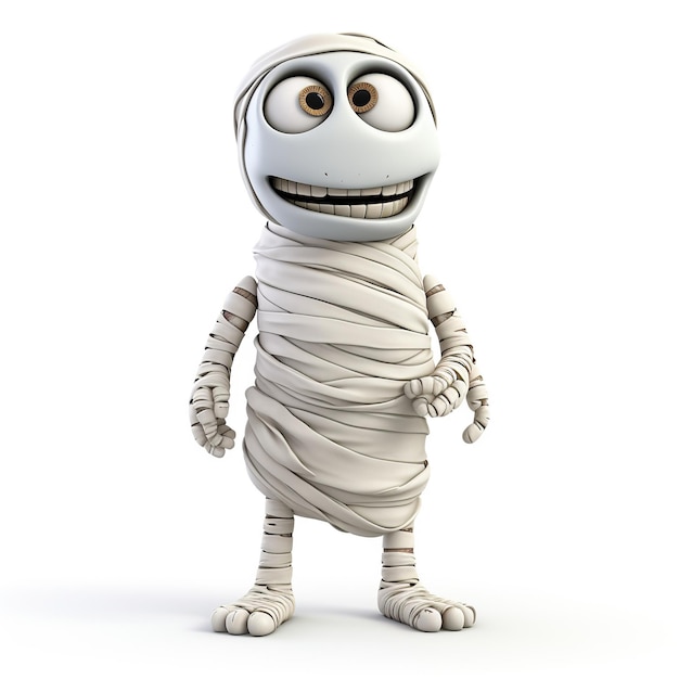 3d Halloween The Mummy Costume Character Cartoon