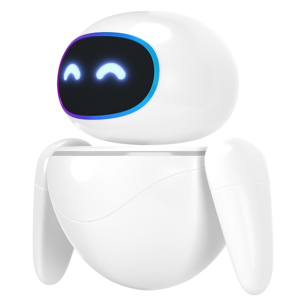 3D 행복 로 PNG 혁신적인 기술 투명한 배경