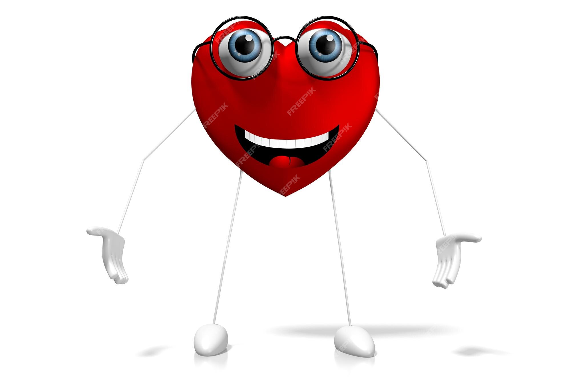 Stick Figure Heart Attack  3D Animated Clipart for PowerPoint 