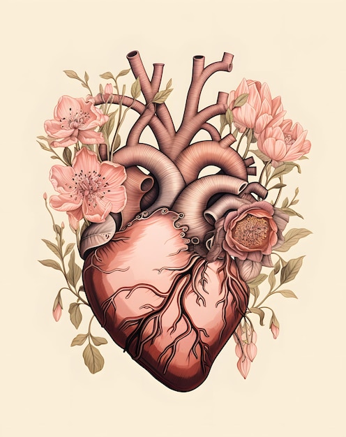 3D heart illustration