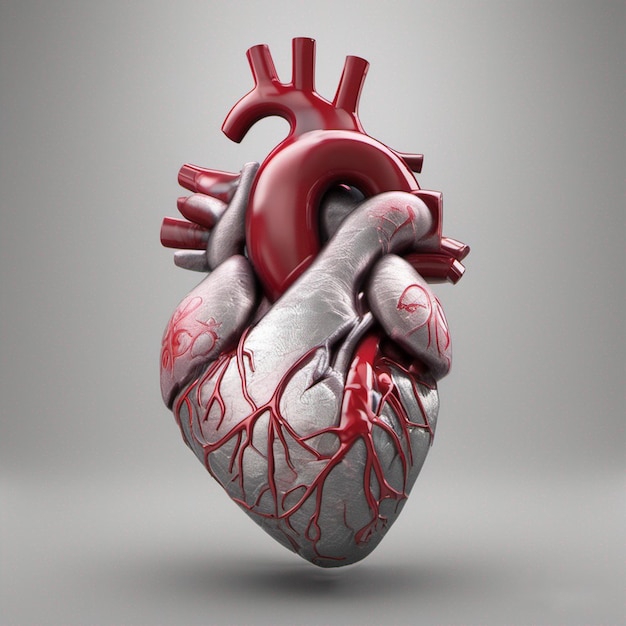 3d heart render