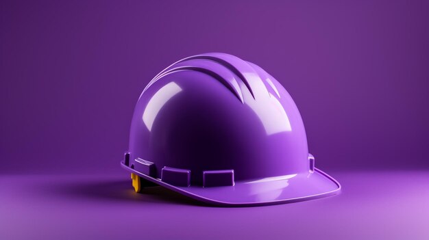 Foto casco 3d con sfondo blu